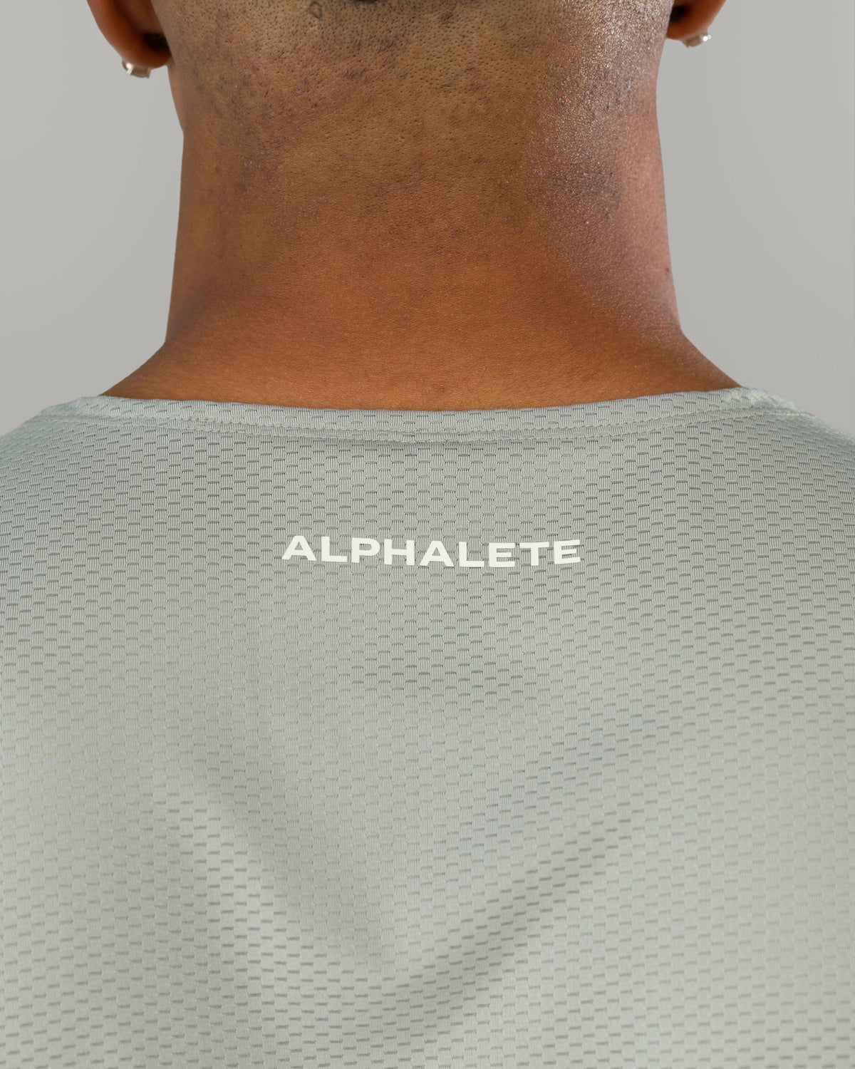 Base Cutoff - Silver - Mens Workout Tee | Alphalete
