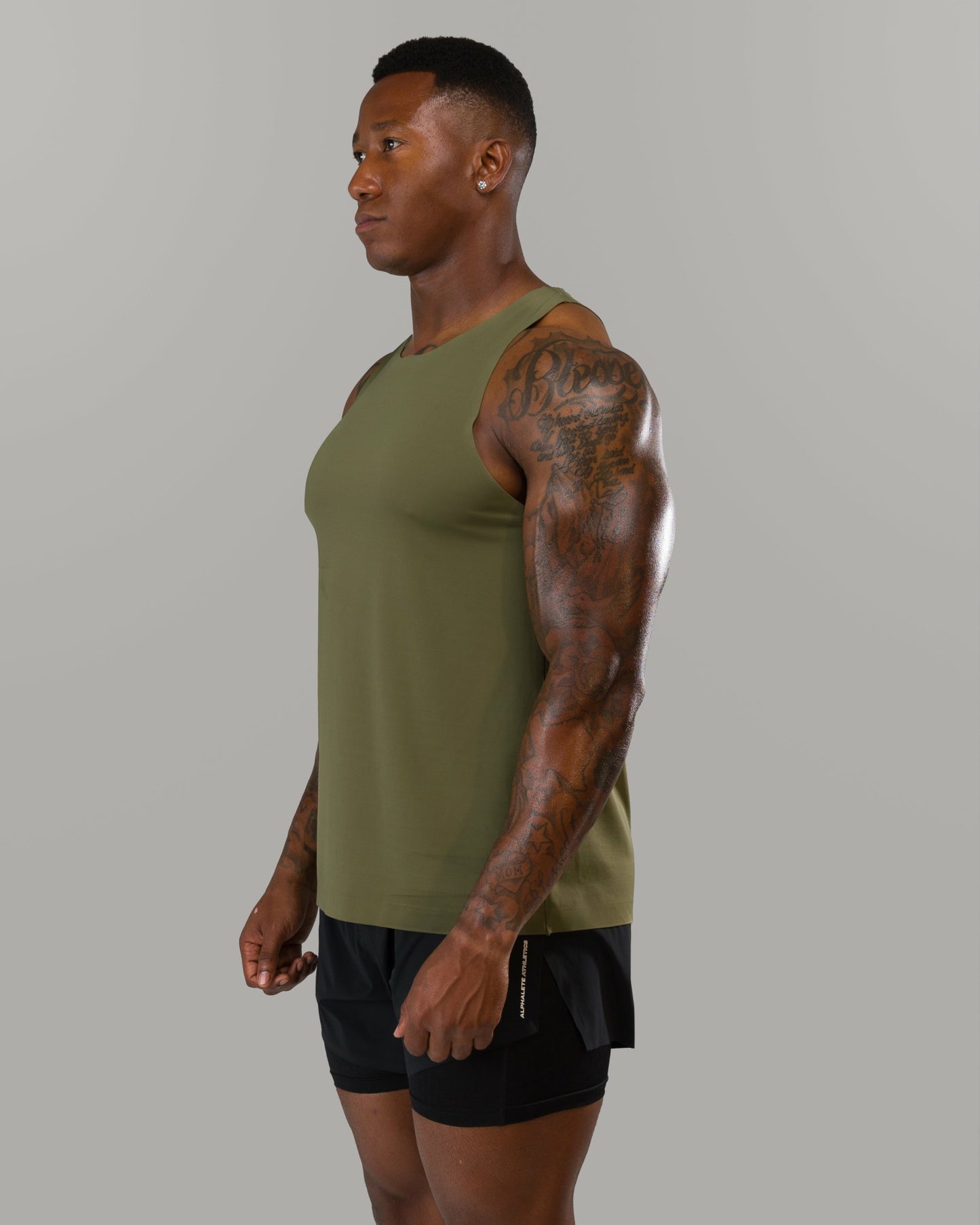 AeroFlex Tank - Dark Recon - Mens Workout Tee | Alphalete