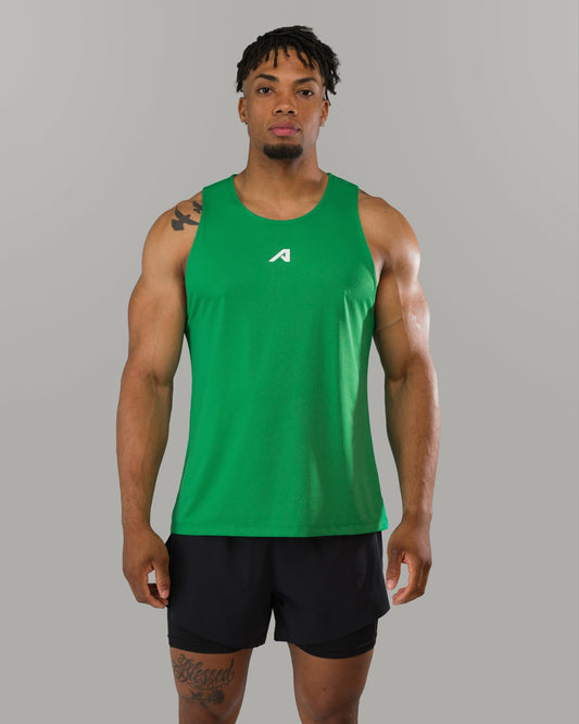 Base Cutoff - Emerald Green - Mens Workout Tee | Alphalete