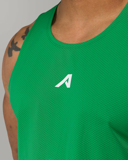 Base Cutoff - Emerald Green - Mens Workout Tee | Alphalete