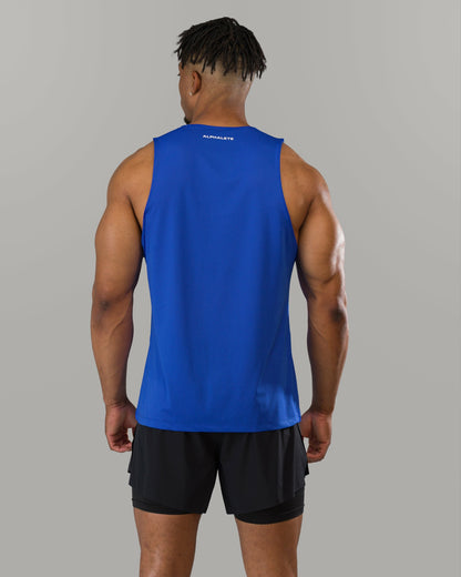 Base Cutoff - Prime Blue - Mens Workout Tee | Alphalete
