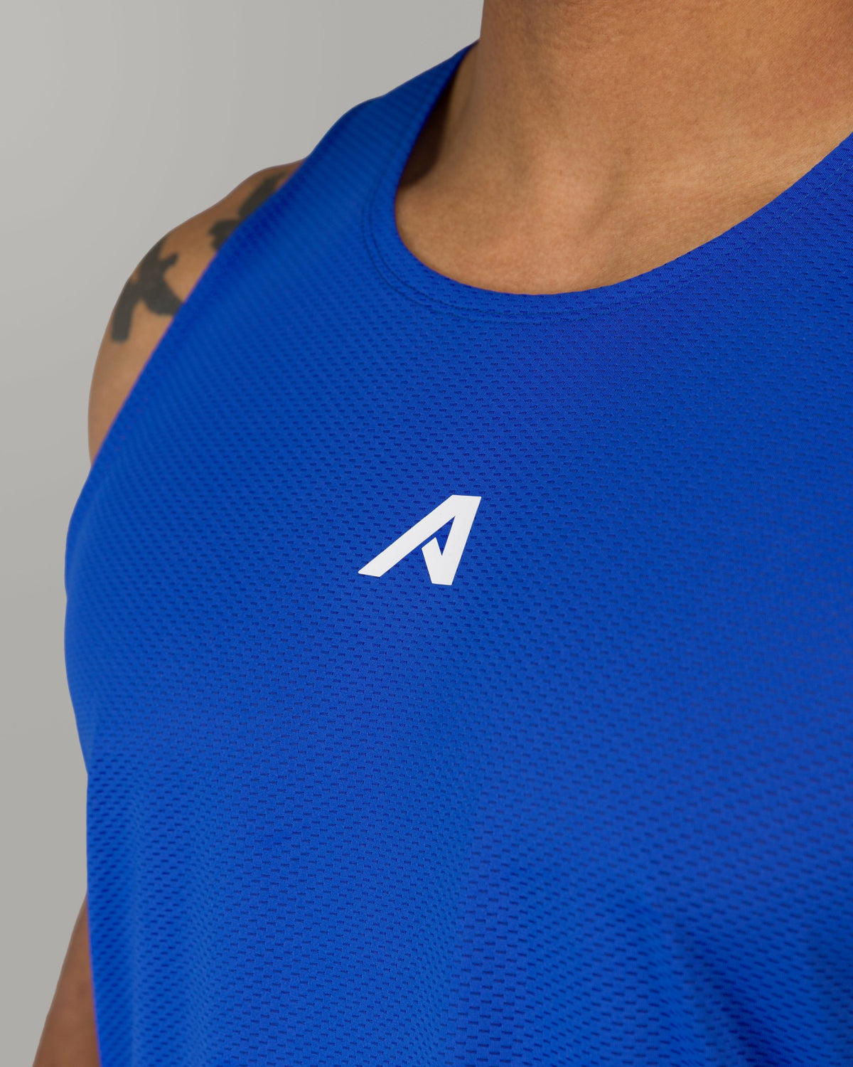 Base Cutoff - Prime Blue - Mens Workout Tee | Alphalete