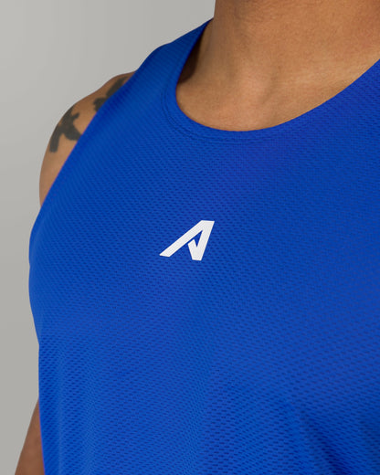 Base Cutoff - Prime Blue - Mens Workout Tee | Alphalete