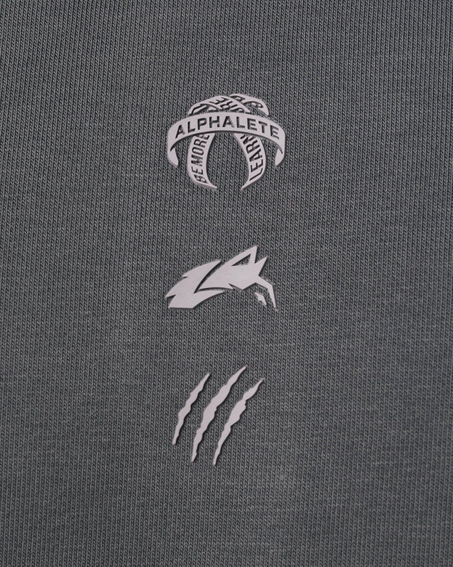 Three Pillar Heavyweight Hoodie - Pewter | Alphalete
