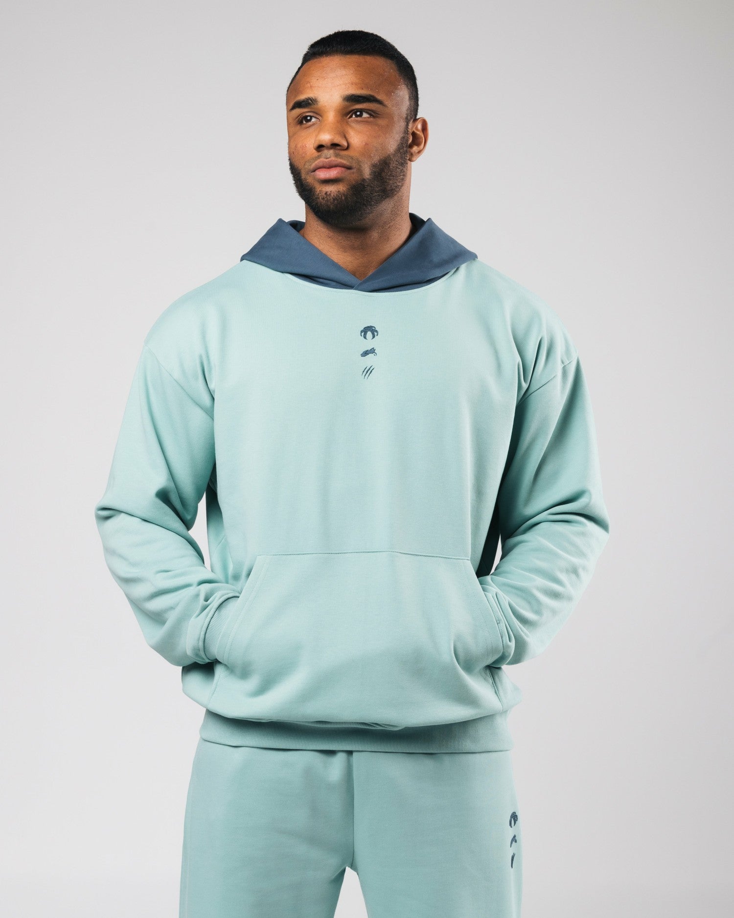 Three Pillar Heavyweight Hoodie - Moonlit | Alphalete