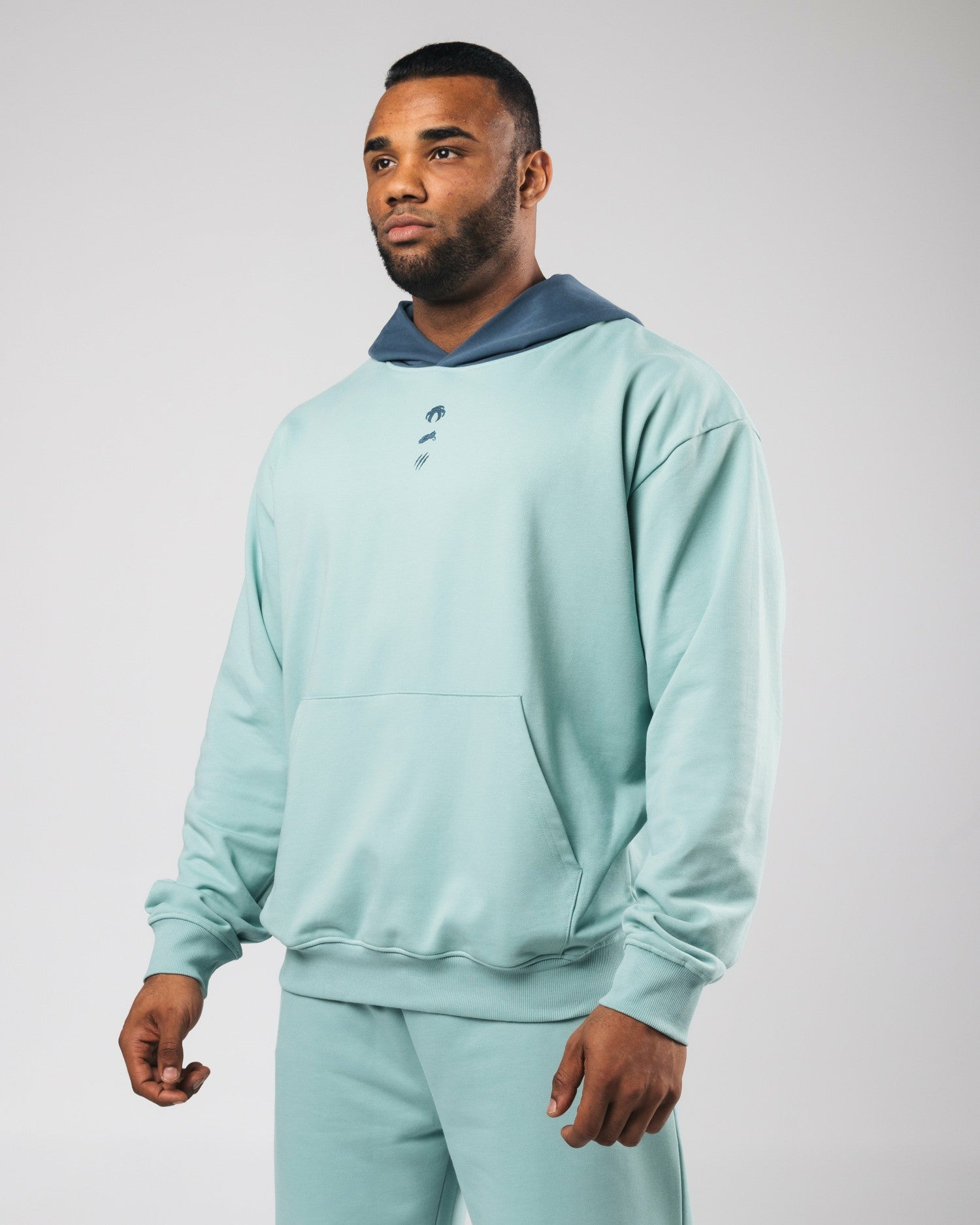 Three Pillar Heavyweight Hoodie - Moonlit | Alphalete