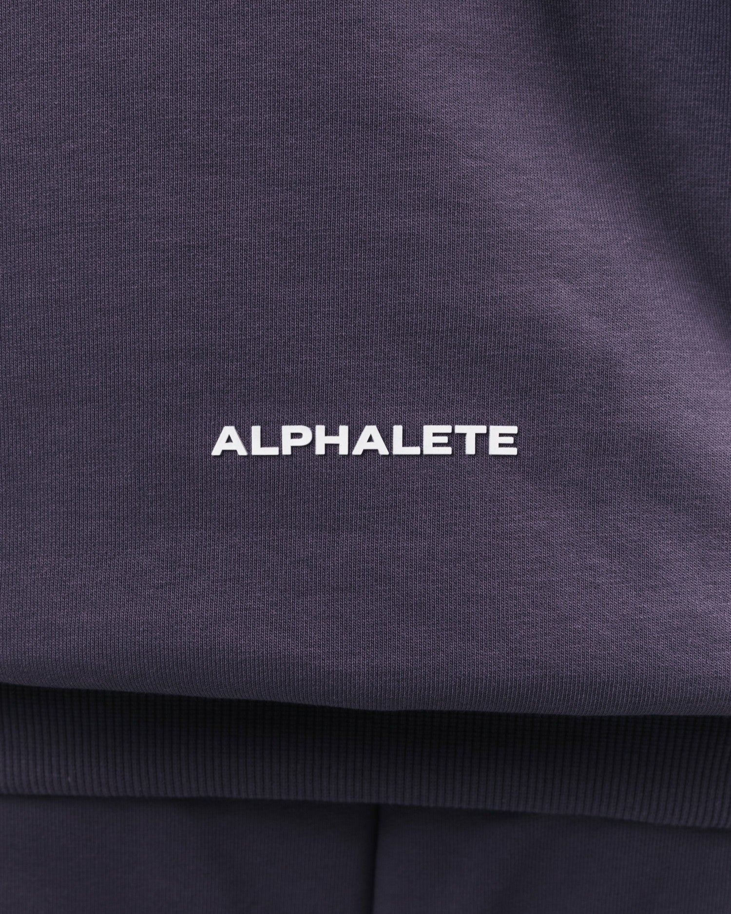 Three Pillar Heavyweight Hoodie - Muted Purple | Alphalete