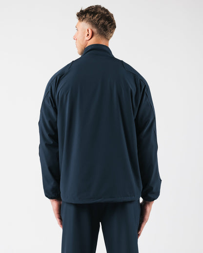 Club Training Jacket - Deep Navy - Men Workout Clothes | Alphalete