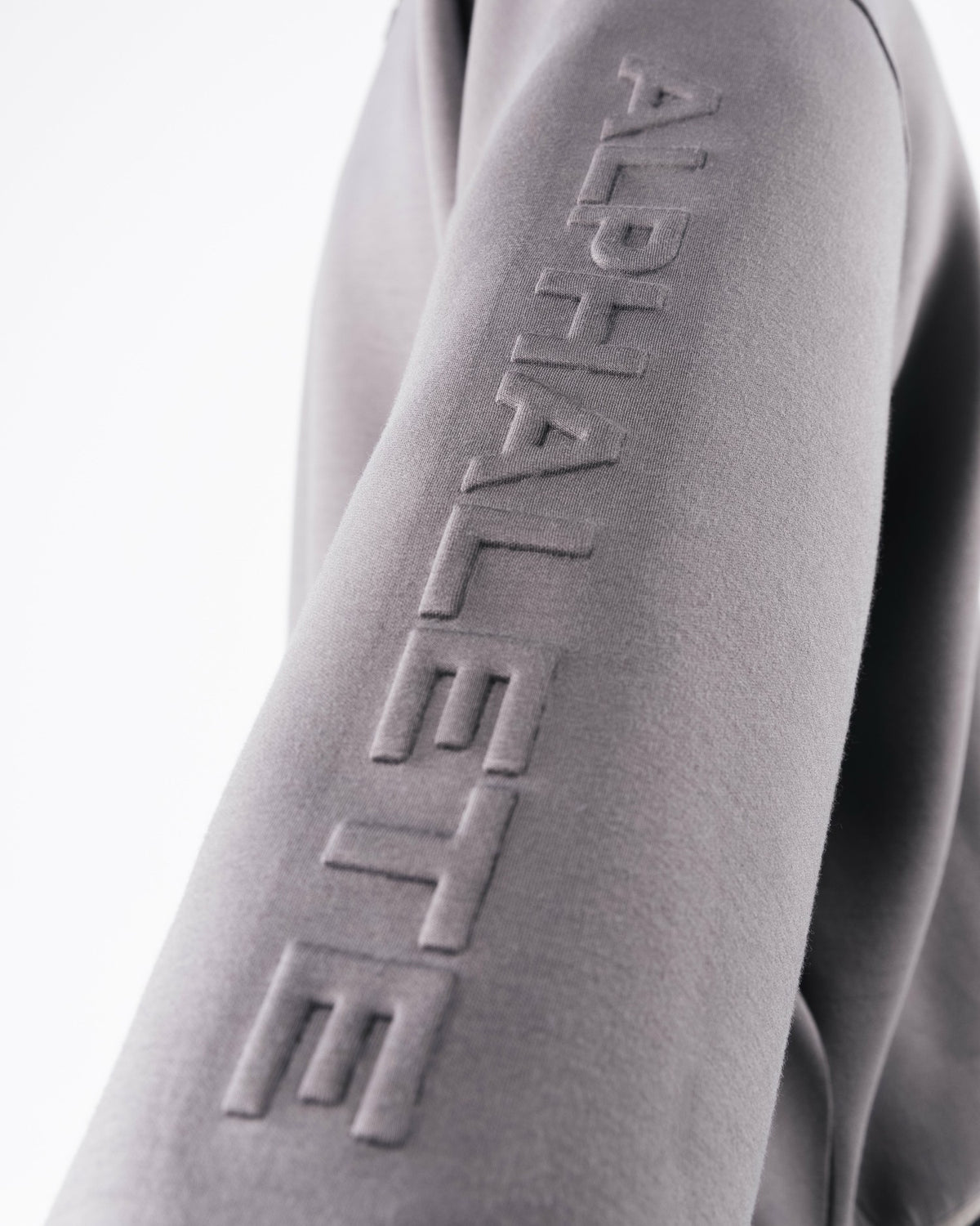 ELMTS Quarter Zip - Heather Cloud - Men Workout Clothes | Alphalete