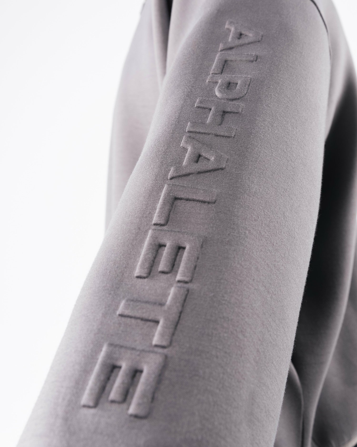 ELMTS Quarter Zip - Heather Cloud - Men Workout Clothes | Alphalete
