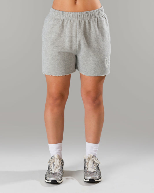 Core Sweat Short - Heather Grey | Alphalete