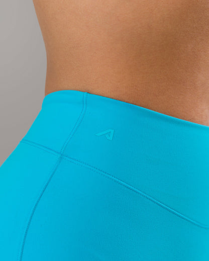 Dip Back Mid Rise Legging - Cerulean | Alphalete