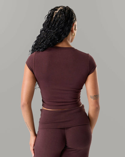 Cloud Tee - Cashmere - Workout Clothes For Women | Alphalete
