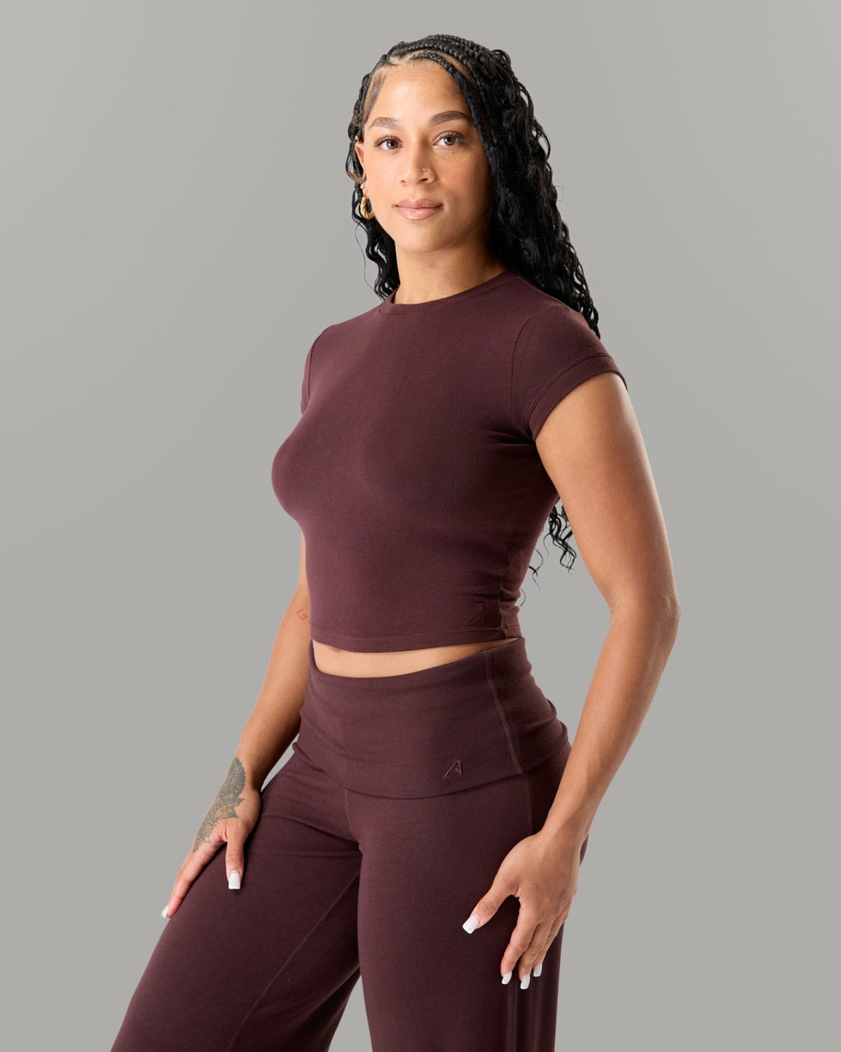 Cloud Tee - Cashmere - Workout Clothes For Women | Alphalete