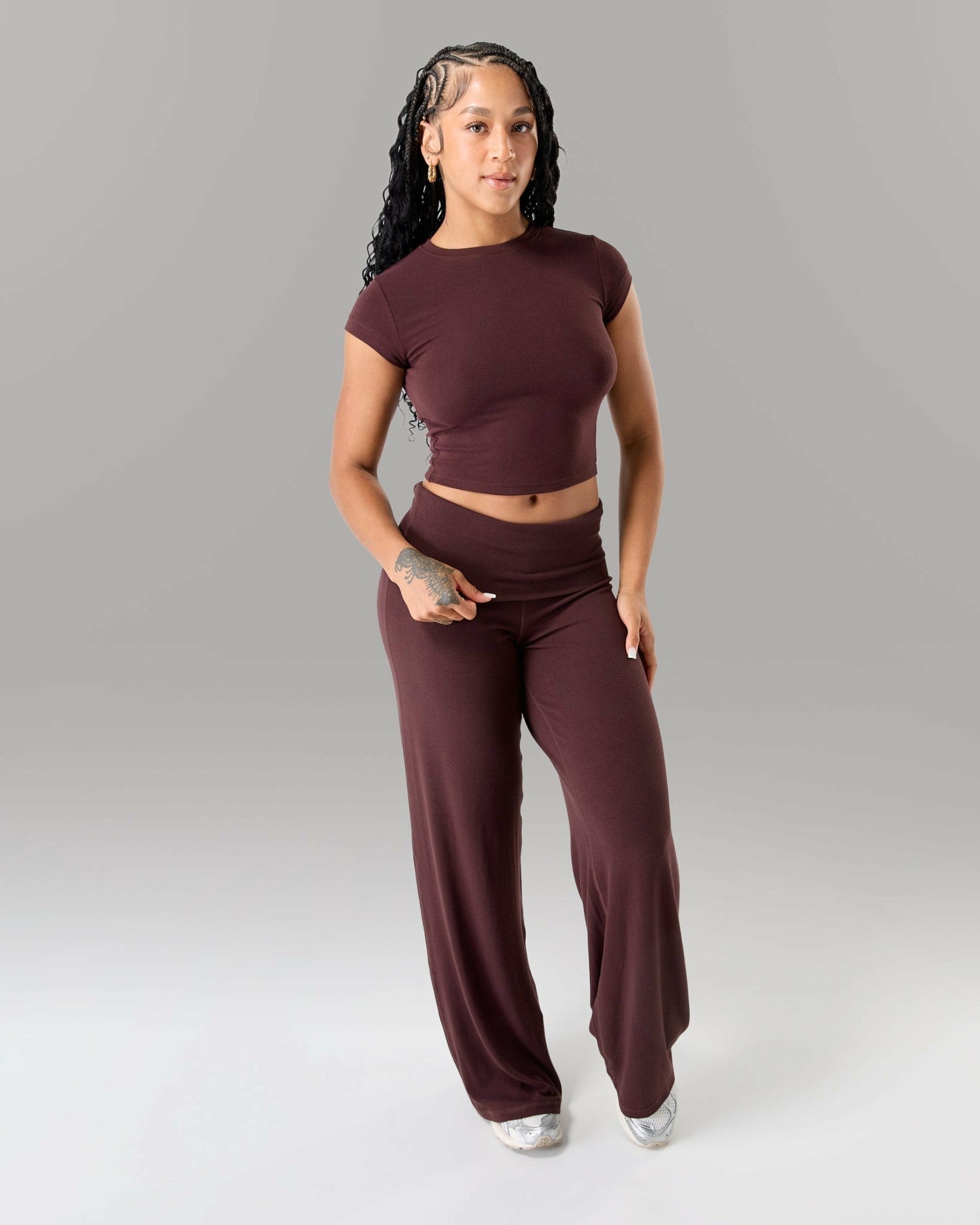 Cloud Tee - Cashmere - Workout Clothes For Women | Alphalete