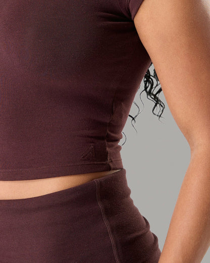 Cloud Tee - Cashmere - Workout Clothes For Women | Alphalete