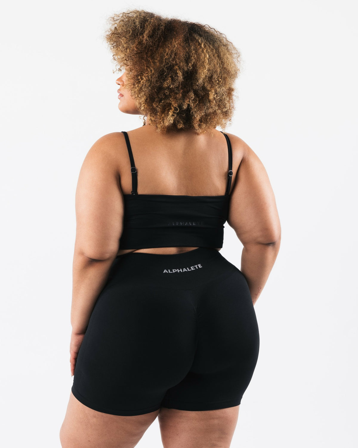 Amplify Gemini Bra - Black - Best Sports Bra | Alphalete