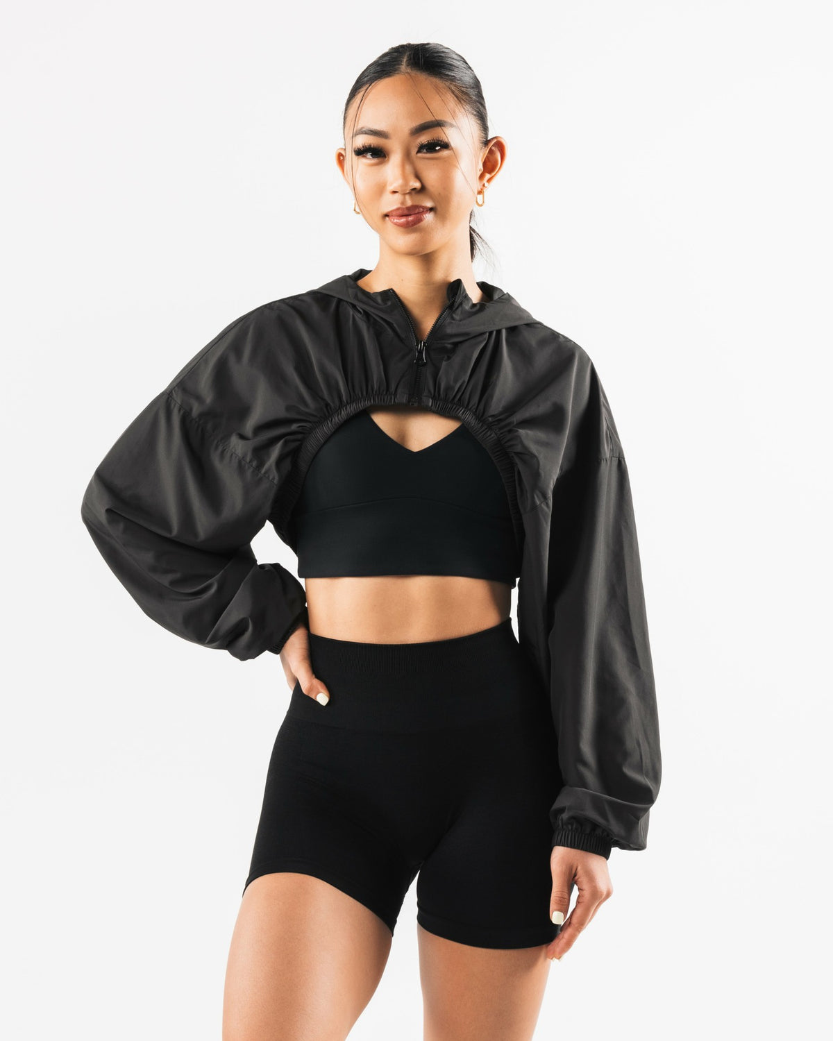 Taft Arrival Jacket - Black - Workout Clothes For Women | Alphalete