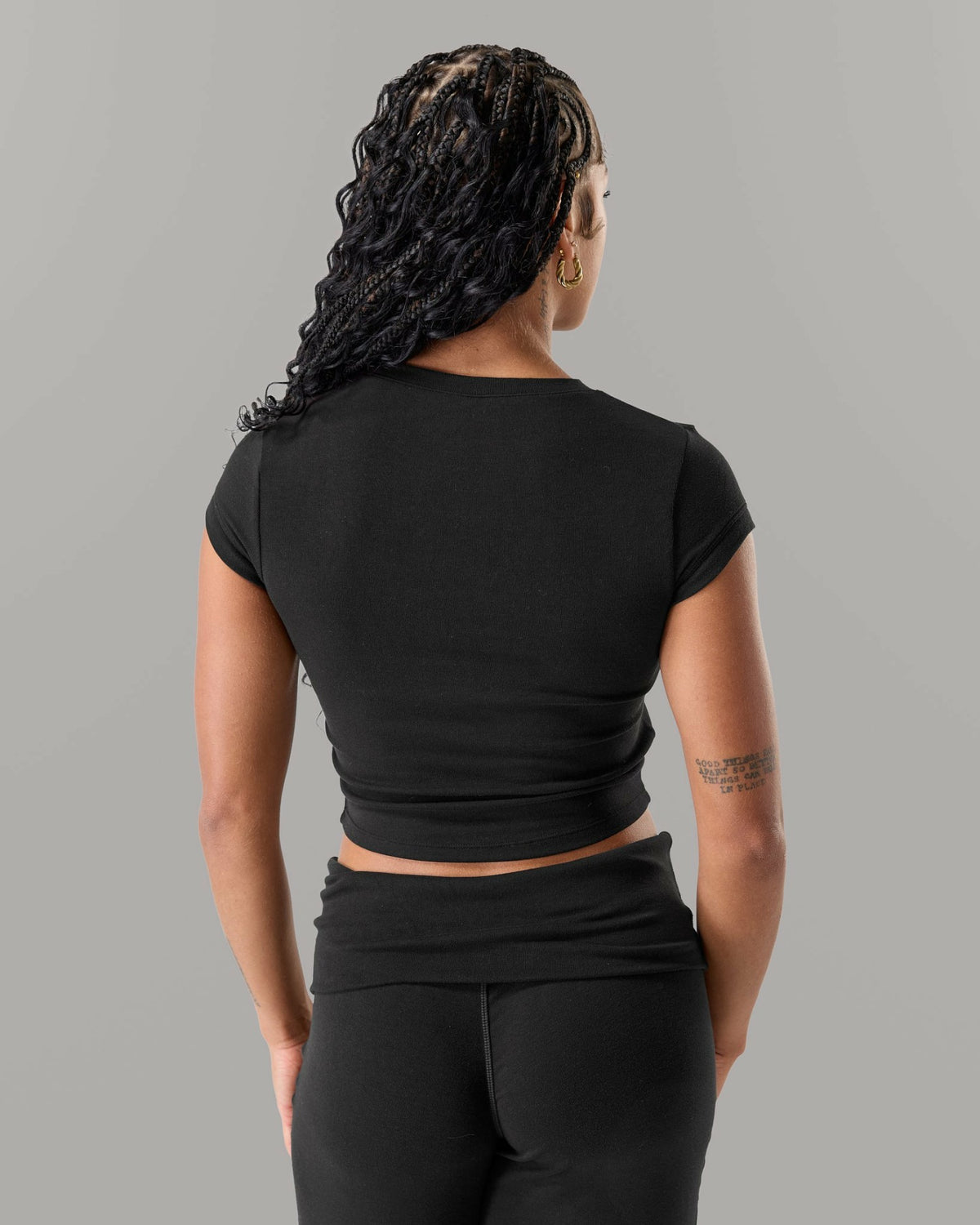 Cloud Tee - Black - Workout Clothes For Women | Alphalete