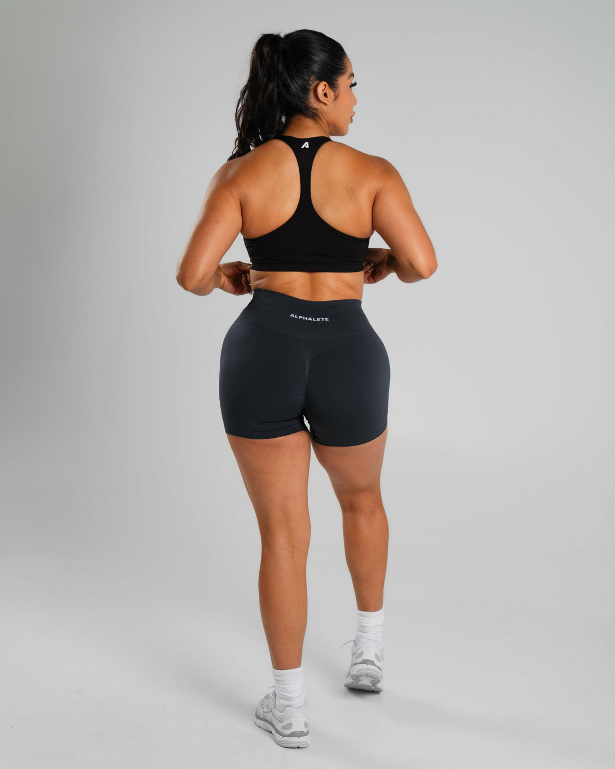 Amplify Mid Rise Short - Deep Navy | Alphalete