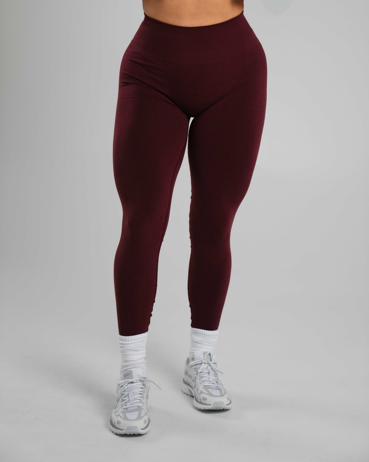Amplify Mid Rise Legging - Merlot | Alphalete