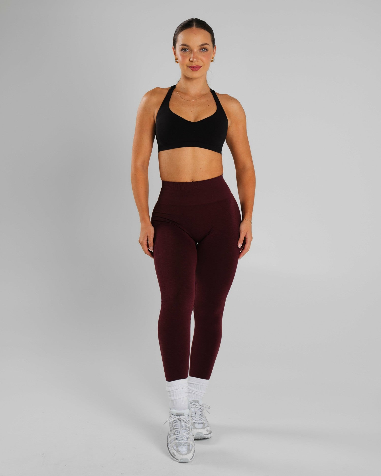 Amplify Ultra-High Rise Legging - Merlot | Alphalete