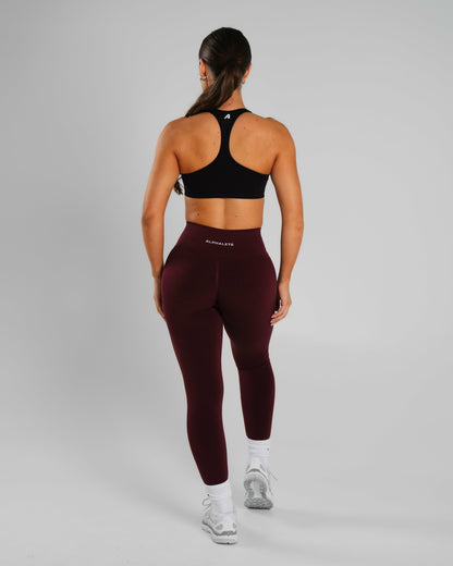 Amplify Ultra-High Rise Legging - Merlot | Alphalete