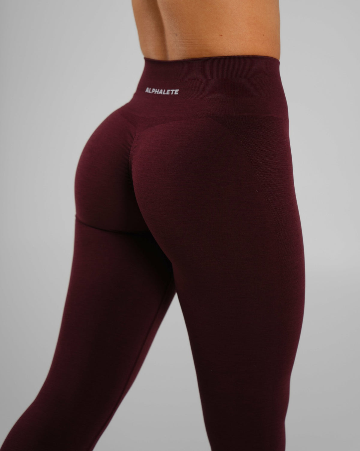 Amplify Ultra-High Rise Legging - Merlot | Alphalete