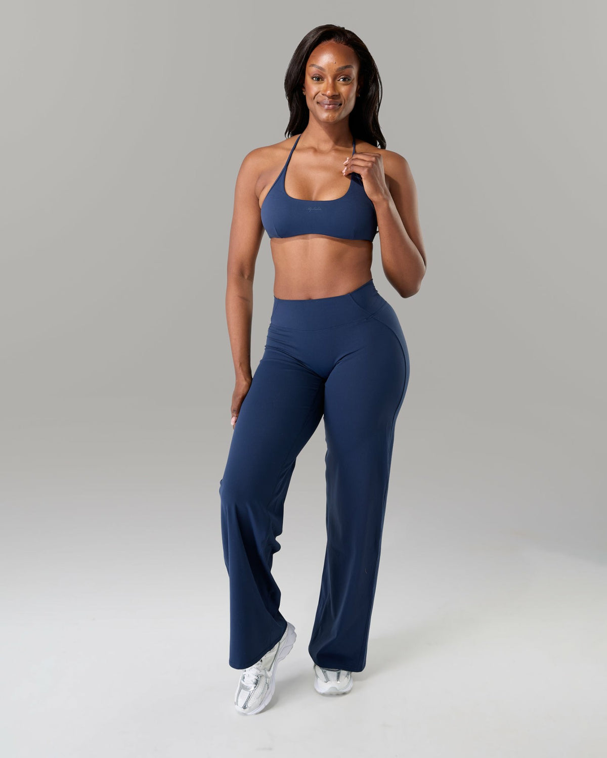 Aura Wide Leg Pant Long - Anchor | Alphalete
