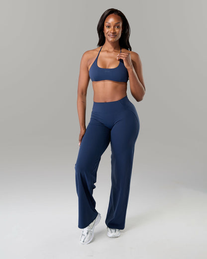 Aura Wide Leg Pant Long - Anchor | Alphalete