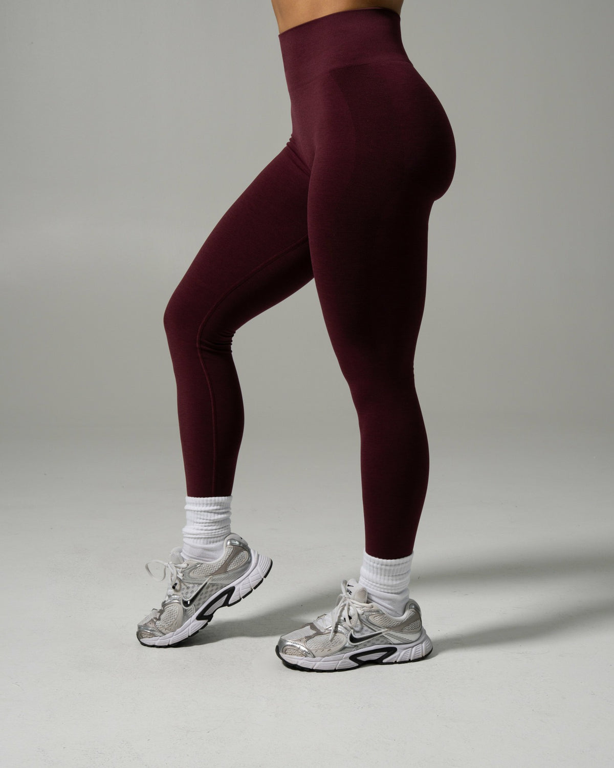 Pump High Rise Legging - Merlot | Alphalete
