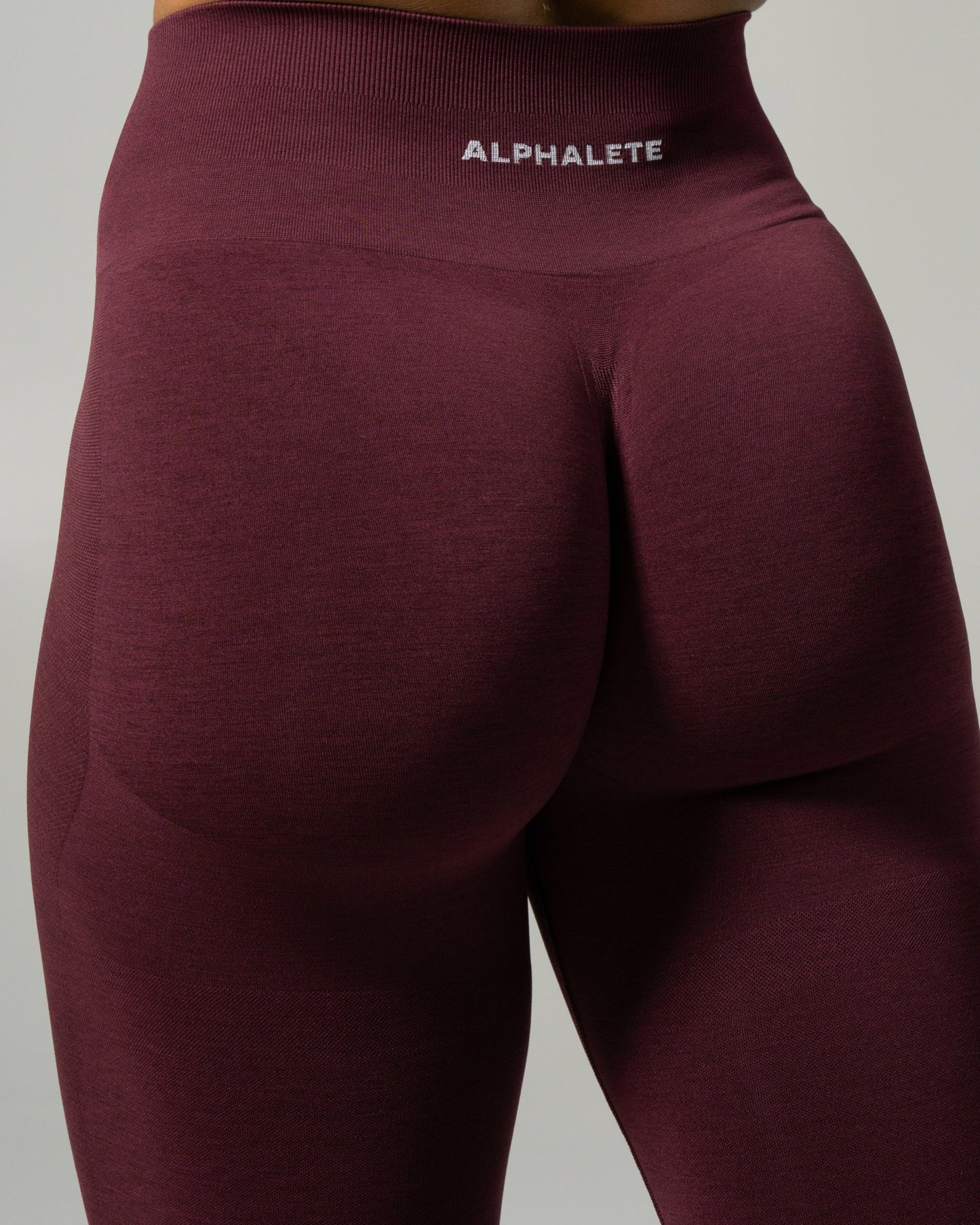 Pump High Rise Legging - Merlot | Alphalete