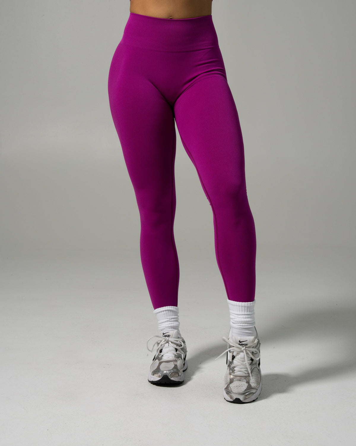 Pump High Rise Legging - Dark Fuchsia | Alphalete