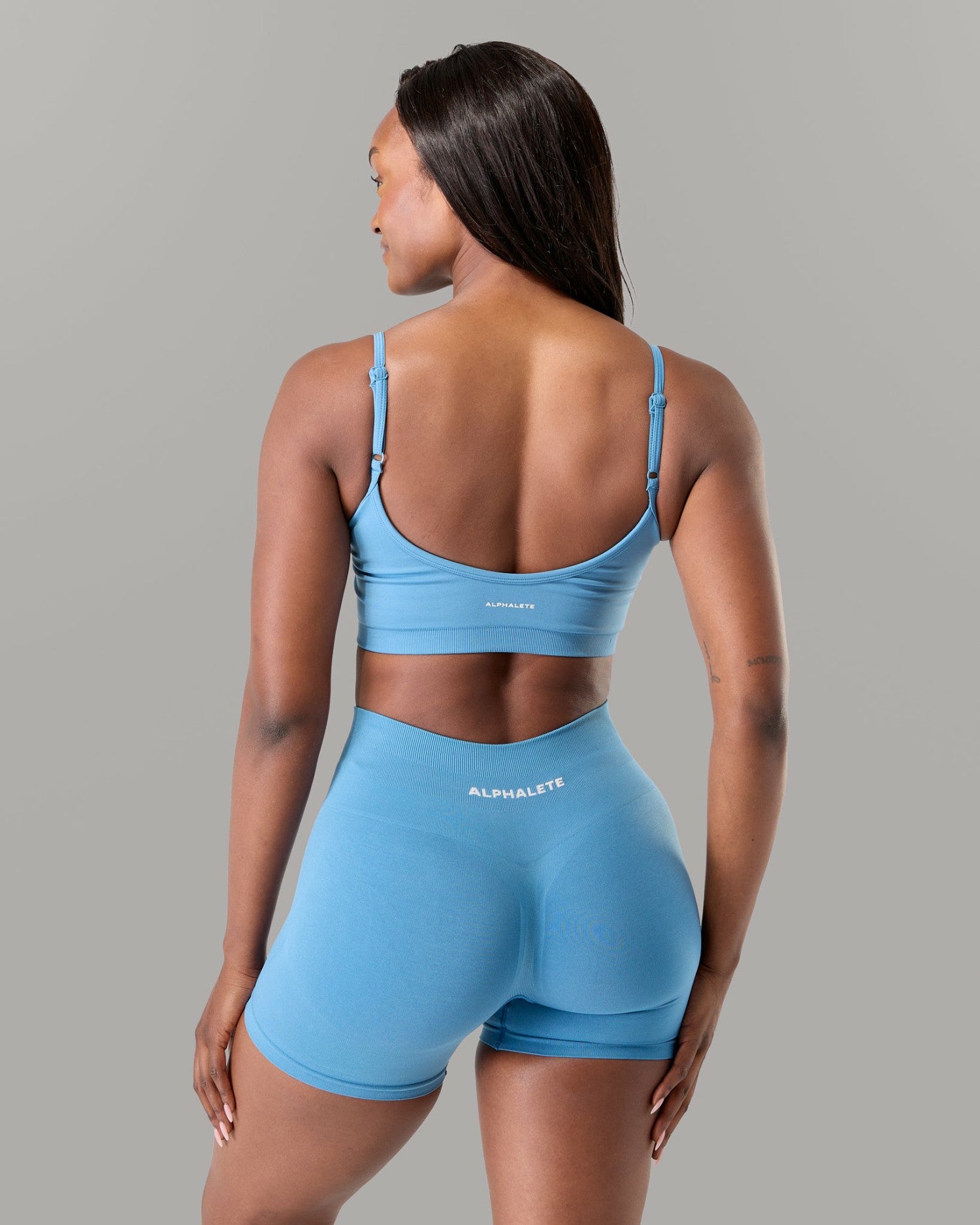 Push Bra - Coastal Blue - Best Sports Bra | Alphalete