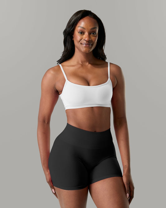 Push Bra - White - Best Sports Bra | Alphalete