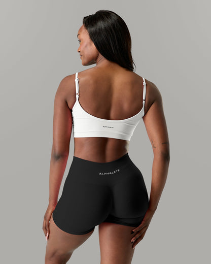 Push Bra - White - Best Sports Bra | Alphalete
