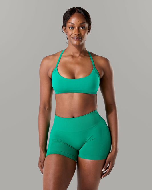 Amplify Minimal Bra - Grove - Best Sports Bra | Alphalete