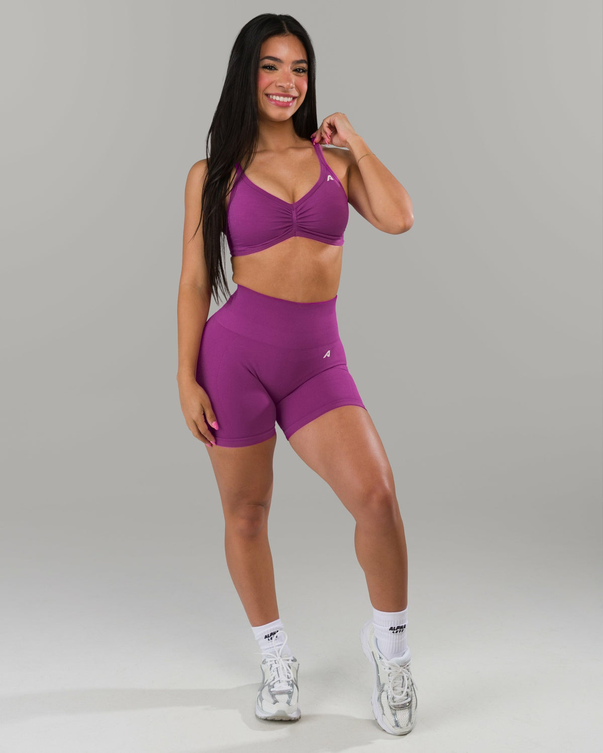 Sandy Bra - Acai Berry - Best Sports Bra | Alphalete