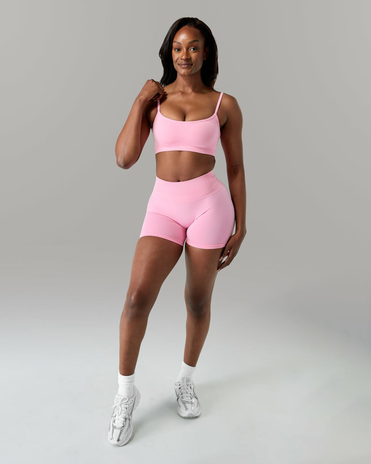 Push Bra - Rose - Best Sports Bra | Alphalete
