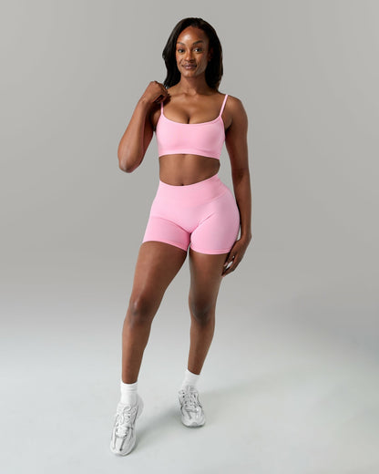 Push Bra - Rose - Best Sports Bra | Alphalete