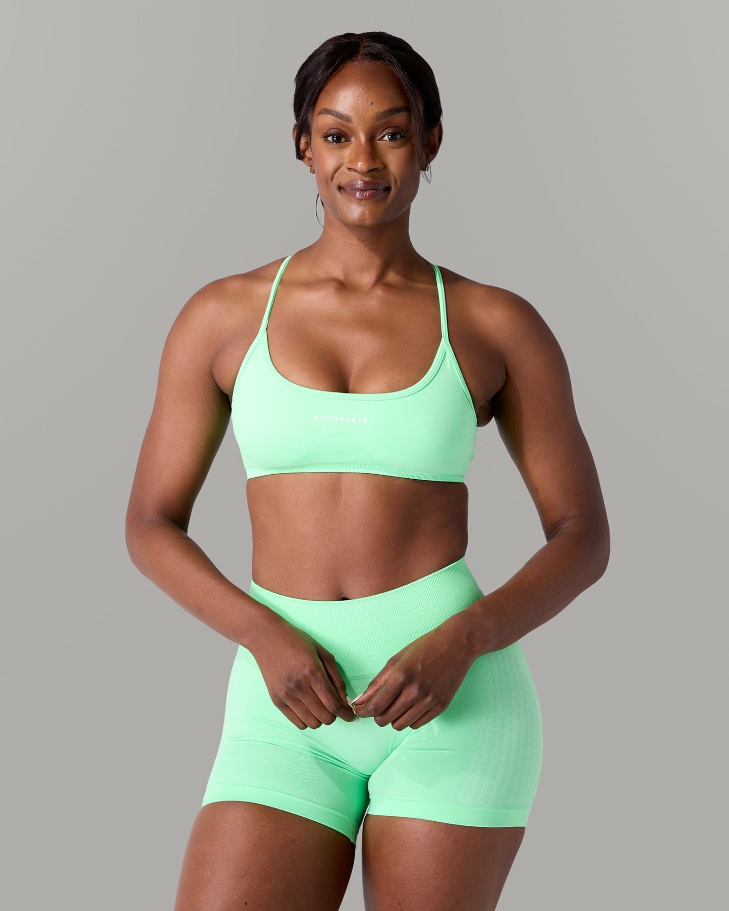 Amplify Open Back Bra - Aurora - Best Sports Bra | Alphalete