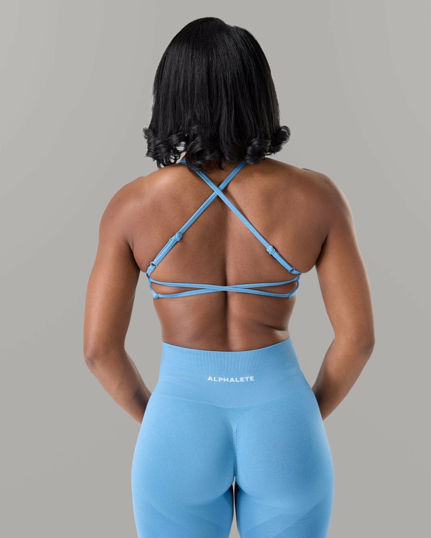 Verge Bra - Coastal Blue - Best Sports Bra | Alphalete