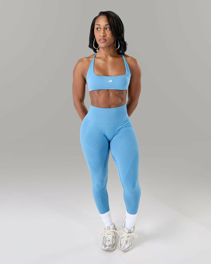 Verge Bra - Coastal Blue - Best Sports Bra | Alphalete
