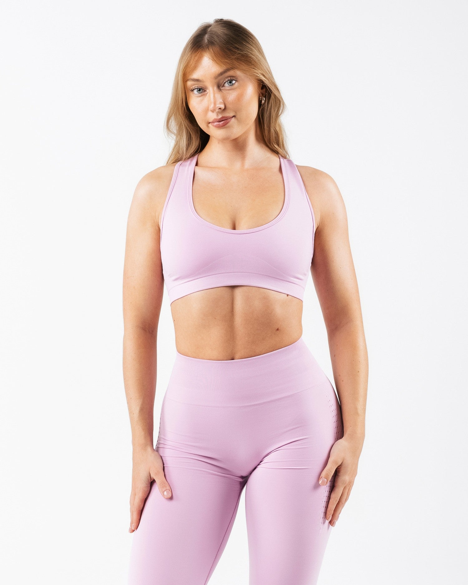 Amplify Contour Bra - Poise - Best Sports Bra | Alphalete
