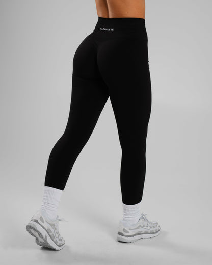 Amplify Ultra-High Rise Legging - Black | Alphalete