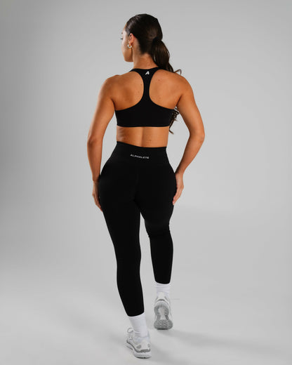 Amplify Ultra-High Rise Legging - Black | Alphalete