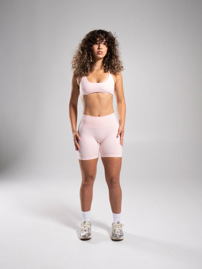 Pump Mid Rise Short - Ballet Pink | Alphalete