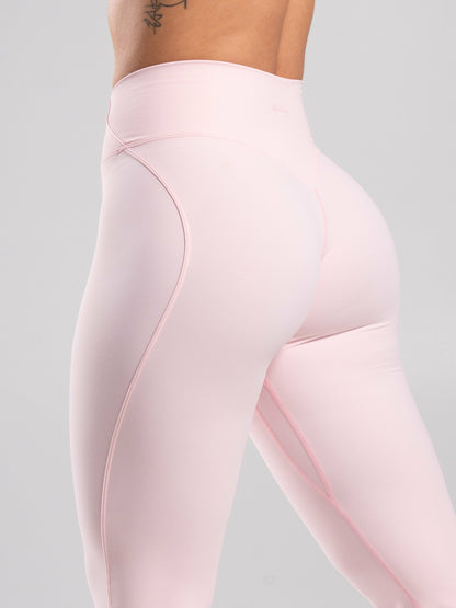Aura Ultra-High Rise Flared Pant - Ballet Pink | Alphalete
