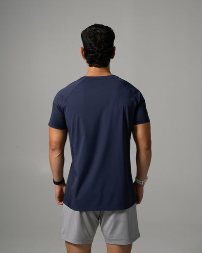 Fusion Tee - Navy Seal - Mens Workout Tee | Alphalete