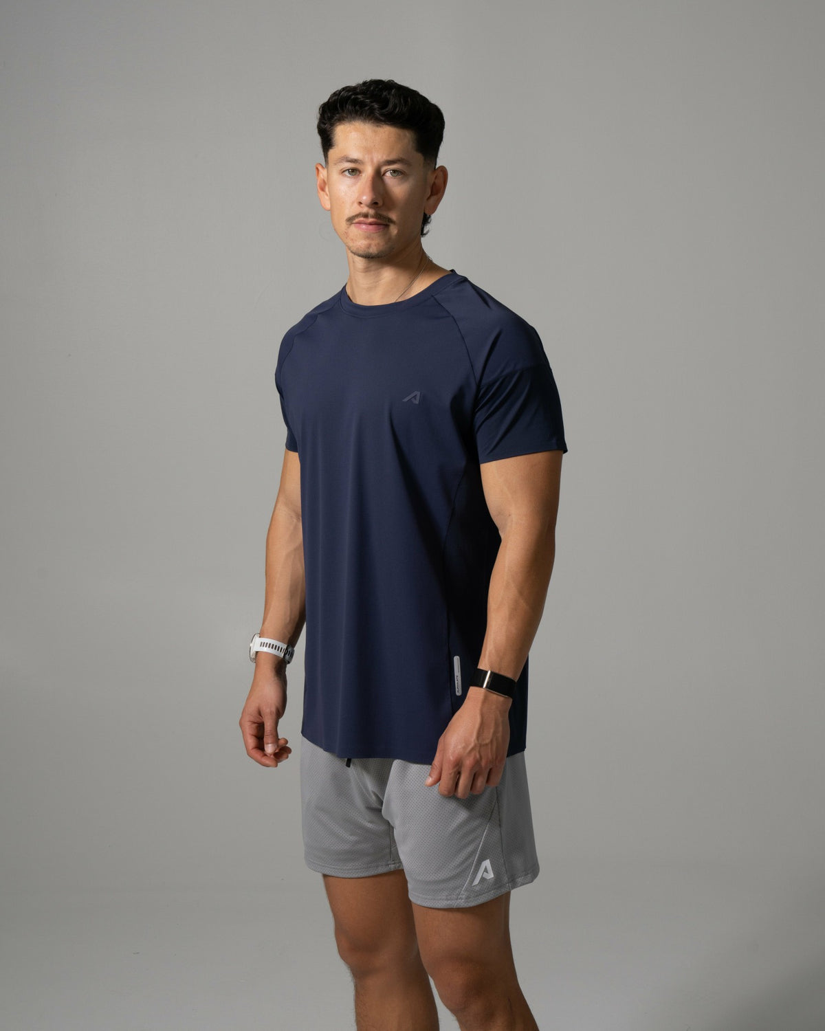 Fusion Tee - Navy Seal - Mens Workout Tee | Alphalete